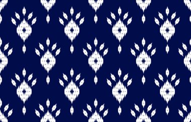 Kumaş etnik kabile modeli sanatı. Etnik faks kusursuz desen. Amerikan ve Meksika tarzı. Arkaplan, duvar kağıdı, illüstrasyon, kumaş, giysi, halı, tekstil, batik, nakış için tasarım.