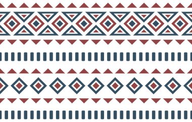 Geometrik etnik kalıplar geleneksel. Arkaplan, duvar kağıdı, kumaş, giysi, halı, tekstil, batik, nakış için tasarım.