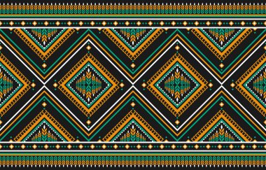 Halı etnik model sanat. Kabilesel olarak geometrik, pürüzsüz desen. Kumaş Meksika tarzı. Arkaplan, duvar kağıdı, vektör illüstrasyonu, kumaş, giysi, halı, tekstil, batik, nakış için tasarım.