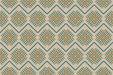 Kabilede etnik faks kusursuzdur. Kumaş etnik oryantal model. Arkaplan, duvar kağıdı, vektör illüstrasyonu, kumaş, giysi, halı, tekstil, batik, nakış için tasarım.