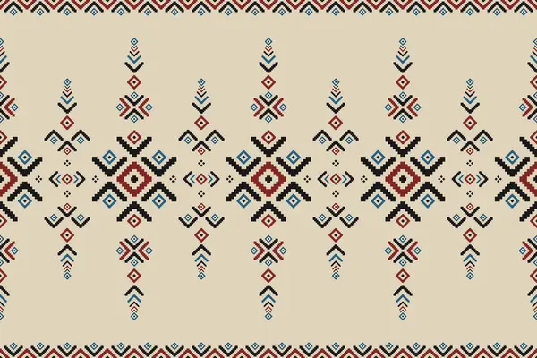 Soyut etnik model sanatı. Kabilelerdeki etnik ve kusursuz kalıplar. Arkaplan, duvar kağıdı, vektör illüstrasyonu, kumaş, giysi, halı, tekstil, batik, nakış için tasarım.