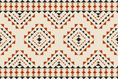 Halı etnik örgü sanatı. Kabilesel olarak geometrik, pürüzsüz desen. Meksika usulü. Arkaplan, duvar kağıdı, illüstrasyon, kumaş, giysi, halı, tekstil, batik, nakış için tasarım.