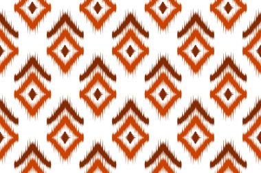 Kumaş desenli sanat. Geometrik etnik kalıplar geleneksel. Amerikan, Meksika tarzı. Arkaplan, duvar kağıdı, illüstrasyon, kumaş, giysi, halı, tekstil, batik, nakış için tasarım.