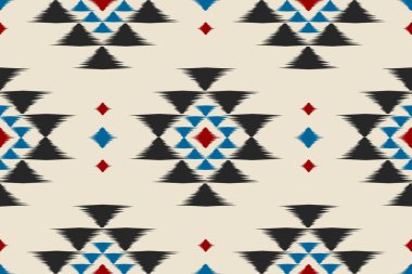 Kabilede etnik faks kusursuzdur. Amerikan, Meksika tarzı. Aztek geometrik süs izi. Arkaplan, duvar kağıdı, illüstrasyon, kumaş, giysi, halı, tekstil, batik, nakış için tasarım.