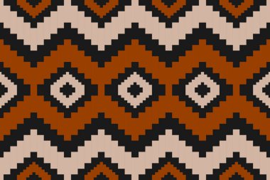 Halı kabile desenli sanat. Geometrik etnik kalıplar geleneksel. Amerikan, Meksika tarzı. Arkaplan, duvar kağıdı, illüstrasyon, kumaş, giysi, halı, tekstil, batik, nakış için tasarım.