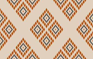 Geleneksel geometrik etnik doğulu kusursuz desen. Kumaş Aztek desenli arka plan. Hint tarzı. Duvar kağıdı, illüstrasyon, kumaş, giysi, halı, tekstil, batik, nakış için tasarım.