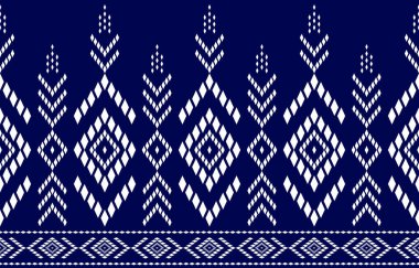 Sınır aşiretinin geçmişi. Geleneksel geometrik etnik doğulu kusursuz desen. Meksika usulü. Duvar kağıdı, illüstrasyon, kumaş, giysi, halı, tekstil, batik, nakış için tasarım.