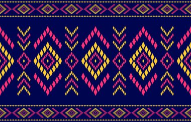 Halı Aztek desenli arka plan. Geleneksel geometrik etnik doğulu kusursuz desen. Meksika usulü. Duvar kağıdı, illüstrasyon, kumaş, giysi, halı, tekstil, batik, nakış için tasarım.