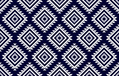 Geleneksel geometrik etnik doğulu kusursuz desen. Kumaş Aztek desenli arka plan. Duvar kağıdı, illüstrasyon, kumaş, giysi, halı, tekstil, batik, nakış için tasarım.