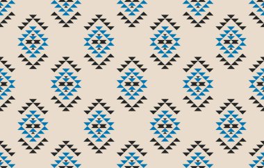 Kumaş etnik Hint tarzı. Geometrik etnik düzen kabilesel olarak kusursuz. Arkaplan, duvar kağıdı, illüstrasyon, kumaş, giysi, halı, tekstil, batik, nakış için tasarım.