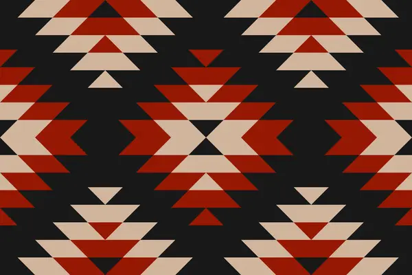 Kumaş kabile desenli sanat. Geometrik etnik kalıplar geleneksel. Amerikan, Meksika tarzı. Arkaplan, duvar kağıdı, illüstrasyon, kumaş, giysi, halı, tekstil, batik, nakış için tasarım.