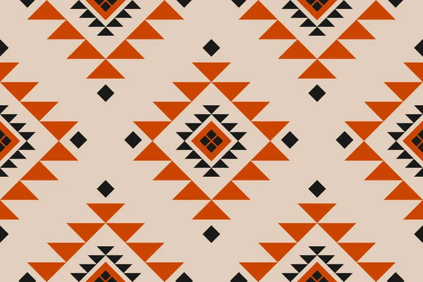 Kumaş kabile desenli sanat. Geometrik etnik kalıplar geleneksel. Amerikan, Meksika tarzı. Arkaplan, duvar kağıdı, illüstrasyon, kumaş, giysi, halı, tekstil, batik, nakış için tasarım.