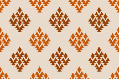 Geometrik etnik örgü, kabilesel düzende kusursuz desen. Kumaş etnik örgü desenli sanat. Meksika usulü. Arkaplan, duvar kağıdı, illüstrasyon, kumaş, giysi, halı, tekstil, batik, nakış için tasarım.