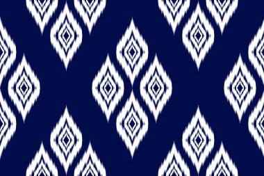 Kabilede etnik faks kusursuzdur. Aztek geometrik etnik süs baskısı. Ikat şablonu. Arkaplan, duvar kağıdı, illüstrasyon, kumaş, giysi, halı, tekstil, batik, nakış için tasarım.