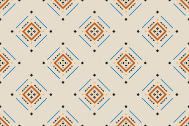 Geometrik etnik kalıplar geleneksel. Aztek etnik süs baskısı. Kabile şablonu. Arkaplan, kumaş, giysi, halı, tekstil, batik, nakış için tasarım.