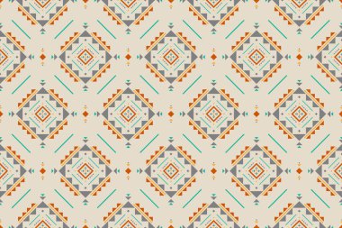 Geometrik etnik kalıplar geleneksel. Aztek etnik süs baskısı. Kabile şablonu. Arkaplan, kumaş, giysi, halı, tekstil, batik, nakış için tasarım.