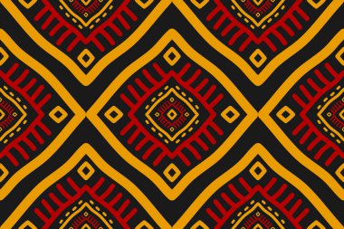 Geometrik etnik kalıplar geleneksel. Aztek etnik süs baskısı. Kabile şablonu. Arkaplan, kumaş, giysi, halı, tekstil, batik, nakış için tasarım.