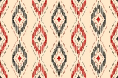 Kabilede etnik faks kusursuzdur. Aztek geometrik etnik süs baskısı. Ikat şablonu. Arkaplan, duvar kağıdı, illüstrasyon, kumaş, giysi, halı, tekstil, batik, nakış için tasarım.