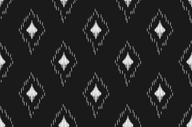 Kabilede etnik faks kusursuzdur. Aztek geometrik etnik süs baskısı. Ikat şablonu. Arkaplan, duvar kağıdı, illüstrasyon, kumaş, giysi, halı, tekstil, batik, nakış için tasarım.