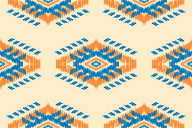 Kabilede etnik faks kusursuzdur. Aztek geometrik etnik süs baskısı. Ikat şablonu. Arkaplan, duvar kağıdı, illüstrasyon, kumaş, giysi, halı, tekstil, batik, nakış için tasarım.