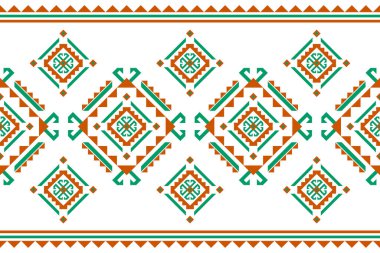 Halı kabile desenli sanat. Geometrik etnik kalıplar geleneksel. Amerikan, Meksika tarzı. Arkaplan, duvar kağıdı, illüstrasyon, kumaş, giysi, halı, tekstil, batik, nakış için tasarım.