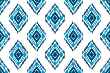 Kumaş desenli sanat. Geometrik etnik kalıplar geleneksel. Amerikan, Meksika tarzı. Arkaplan, duvar kağıdı, illüstrasyon, kumaş, giysi, halı, tekstil, batik, nakış için tasarım.