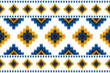 Etnik halı modeli kırmızı. Geometrik etnik örgü, kabilesel düzende kusursuz desen. Meksika usulü. Arkaplan, illüstrasyon, halı, kumaş, giysi, halı, tekstil, batik, nakış için tasarım.