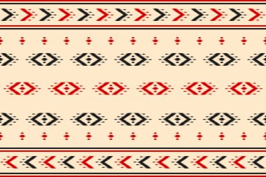 Halı etnik kabile sanatı. Etnik faks kusursuz desen. Amerikan, Meksika tarzı. Arkaplan, duvar kağıdı, illüstrasyon, kumaş, giysi, halı, tekstil, batik, nakış için tasarım.