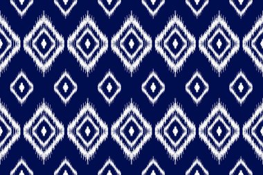 Kumaş desenli sanat. Geleneksel etniksiz kalıplar. Amerikan, Meksika tarzı. Arkaplan, duvar kağıdı, illüstrasyon, kumaş, giysi, halı, tekstil, batik, nakış için tasarım.