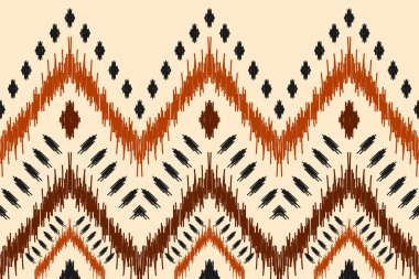 Kabilede etnik faks kusursuzdur. Aztek geometrik etnik süs baskısı. Ikat şablonu. Arkaplan, duvar kağıdı, illüstrasyon, kumaş, giysi, halı, tekstil, batik, nakış için tasarım.