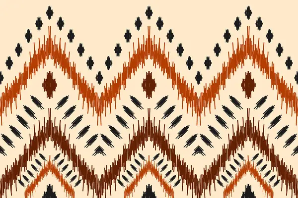 Kabilede etnik faks kusursuzdur. Aztek geometrik etnik süs baskısı. Ikat şablonu. Arkaplan, duvar kağıdı, illüstrasyon, kumaş, giysi, halı, tekstil, batik, nakış için tasarım.