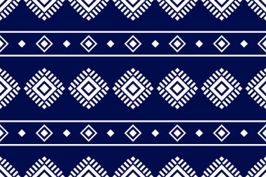 Kumaş Aztek desenli arka plan. Geometrik etnik kalıplar geleneksel. Amerikan, Meksika tarzı. Duvar kağıdı, illüstrasyon, kumaş, giysi, halı, tekstil, batik, nakış için tasarım.