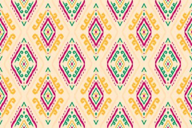 Motif etnik model sanatı. Kabilelerdeki etnik ve kusursuz kalıplar. Hint tarzı. Arkaplan, duvar kağıdı, illüstrasyon, kumaş, giysi, halı, tekstil, batik, nakış için tasarım.