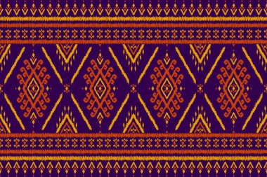 Halı etnik kabile sanatı. Etnik faks kusursuz desen. Amerikan, Meksika tarzı. Arkaplan, duvar kağıdı, illüstrasyon, kumaş, giysi, halı, tekstil, batik, nakış için tasarım.