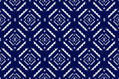 Kumaş etnik model sanat. Kabilede kusursuz bir düzen var. Amerikan, Meksika tarzı. Arkaplan, duvar kağıdı, illüstrasyon, kumaş, giysi, halı, tekstil, batik, nakış için tasarım.