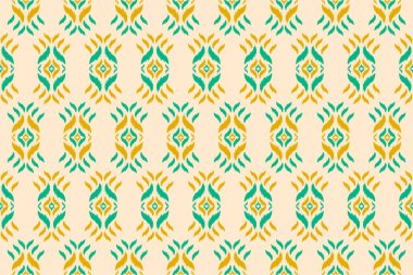 Soyut etnik köken geçmişi. Kabilede kusursuz motif. Kumaş Hint tarzı. Duvar kağıdı, vektör illüstrasyonu, kumaş, giysi, halı, tekstil, batik, nakış için tasarım.