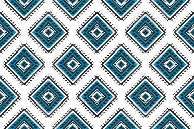 Geometrik etnik kalıplar geleneksel. Amerikan, Meksika tarzı. Aztek kabile süsü izi. Arkaplan, duvar kağıdı, illüstrasyon, kumaş, giysi, halı, batik, nakış için tasarım.