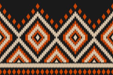 Soyut etnik hedef sanatı. Kabilede kusursuz bir düzen var. Aztek geometrik süs izi. Arkaplan, duvar kağıdı, illüstrasyon, kumaş, giysi, halı, tekstil, batik, nakış için tasarım.