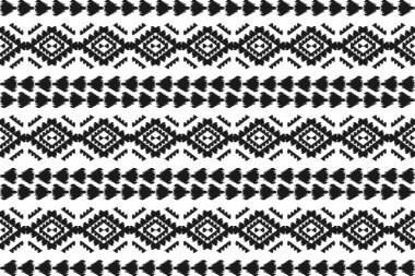 Geleneksel geometrik etnik örgü kusursuz desen. Kumaş Amerikan, Meksika tarzı. Arkaplan, duvar kağıdı, illüstrasyon, kumaş, giysi, halı, tekstil, batik, nakış için tasarım.