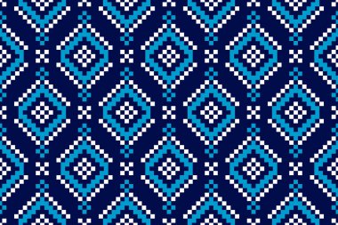 Geometrik etnik kalıplar geleneksel. Amerikan, Meksika tarzı. Aztek kabile süsü izi. Arkaplan, duvar kağıdı, illüstrasyon, kumaş, giysi, halı, batik, nakış için tasarım.