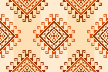 Geleneksel geometrik etnik doğulu kusursuz desen. Kumaş Aztek desenli arka plan. Hint tarzı. Duvar kağıdı, illüstrasyon, kumaş, giysi, halı, tekstil, batik, nakış için tasarım.