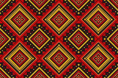 Geometrik etnik kalıplar geleneksel. Amerikan, Meksika tarzı. Arkaplan, duvar kağıdı, illüstrasyon, kumaş, giysi, halı, tekstil, batik, nakış için tasarım.