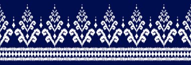 Sınır etnik kilise desenli sanat. Halk nakışı, ve Meksika tarzı. Aztek geometrik süs izi. Arkaplan, illüstrasyon, kumaş, giysi, tekstil, baskı, batik için tasarım.