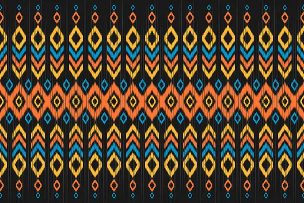 Halı etnik kabile sanatı. Etnik faks kusursuz desen. Amerikan, Meksika tarzı. Arkaplan, duvar kağıdı, illüstrasyon, kumaş, giysi, halı, tekstil, batik, nakış için tasarım.