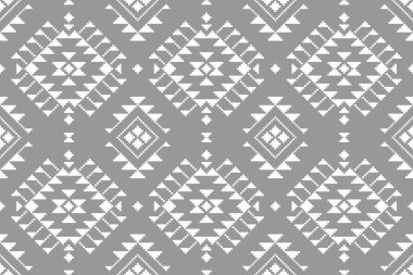 Geometrik etnik kalıplar geleneksel. Amerikan, Meksika tarzı. Arkaplan, duvar kağıdı, illüstrasyon, kumaş, giysi, halı, tekstil, batik, nakış için tasarım.