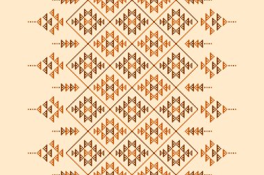 Halı kabile desenli sanat. Geometrik etnik kalıplar geleneksel. Amerikan, Meksika tarzı. Arkaplan, duvar kağıdı, illüstrasyon, kumaş, giysi, halı, tekstil, batik, nakış için tasarım.