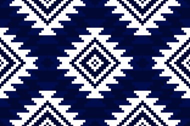 Geometrik etnik kalıplar geleneksel. Amerikan, Meksika tarzı. Aztek kabile süsü izi. Arkaplan, duvar kağıdı, illüstrasyon, kumaş, giysi, halı, batik, nakış için tasarım.