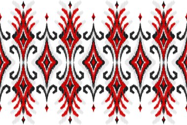 Geleneksel etnik faktörler. Halı kabilesi tarzı. Aztek süsü izi. Arkaplan, illüstrasyon, kumaş, kıyafet, halı, tekstil, batik, nakış için tasarım.