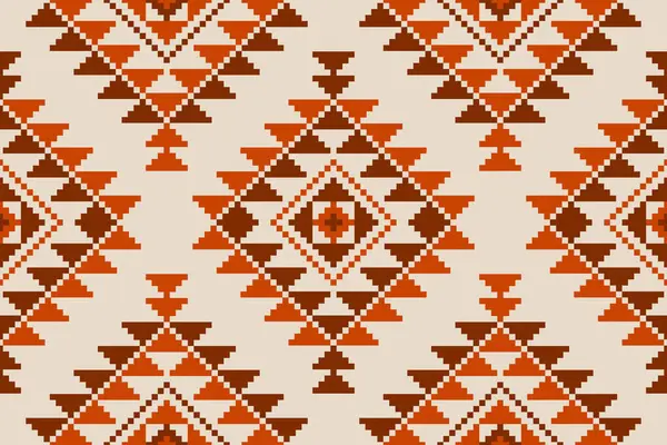 Kumaş Meksika tarzı. Geometrik etnik düzen kabilesel olarak kusursuz. Aztek sanat süsü baskısı. Arkaplan, duvar kağıdı, illüstrasyon, kumaş, giysi, halı, tekstil, batik, nakış için tasarım.