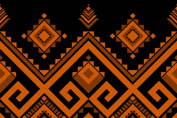 Geometrik etnik kalıplar geleneksel. Arkaplan, duvar kağıdı, illüstrasyon, kumaş, giysi, halı, tekstil, batik, nakış için tasarım.